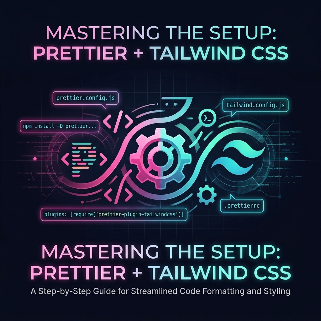 Prettier + Tailwind CSS Plugin — Legacy Setup (prettier-plugin-tailwindcss ^0.7.2)